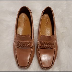 NWOT Cole Haan- Tan leather loafers